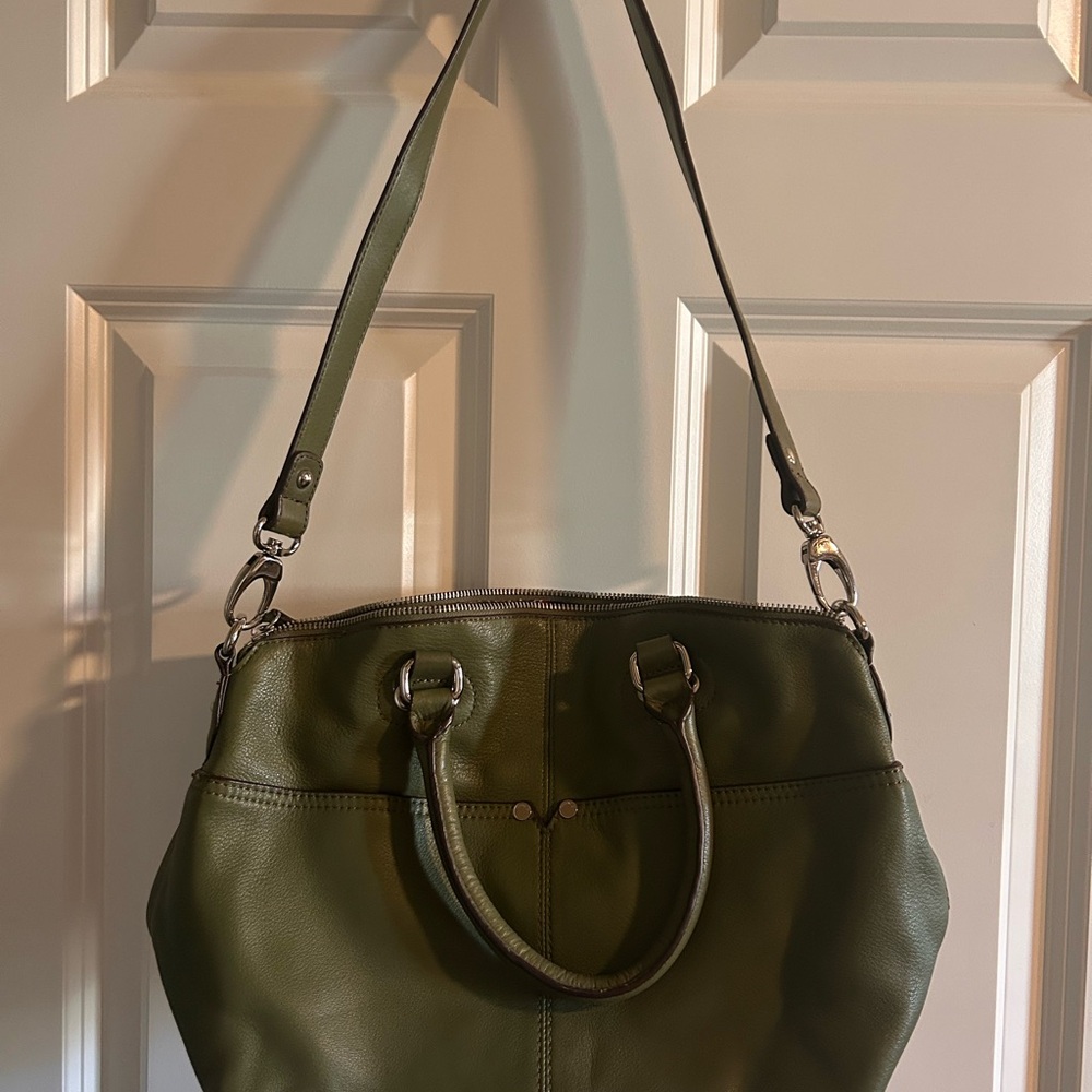 Fossil Leather Tote, Crossbody bag